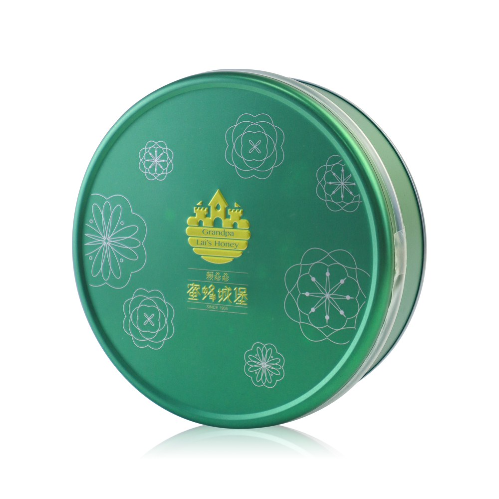  《買二送一》擂茶蜂蜜牛軋糖 200g | 春節限定 | 鐵盒牛軋糖