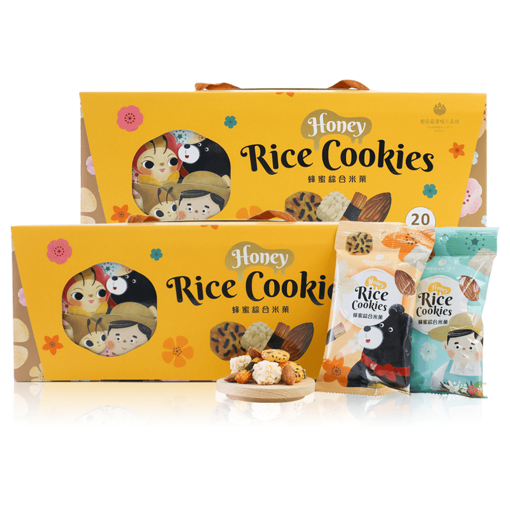 蜂蜜綜合米菓禮盒 x2盒